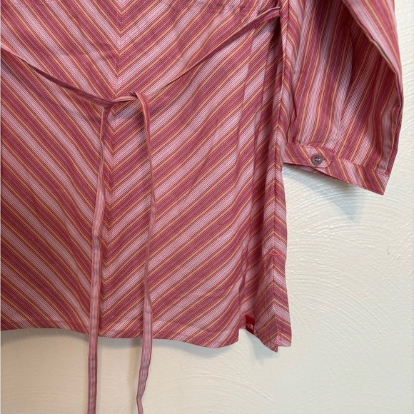 The North Face Pink and White Striped Blouse - Picture 6 of 7